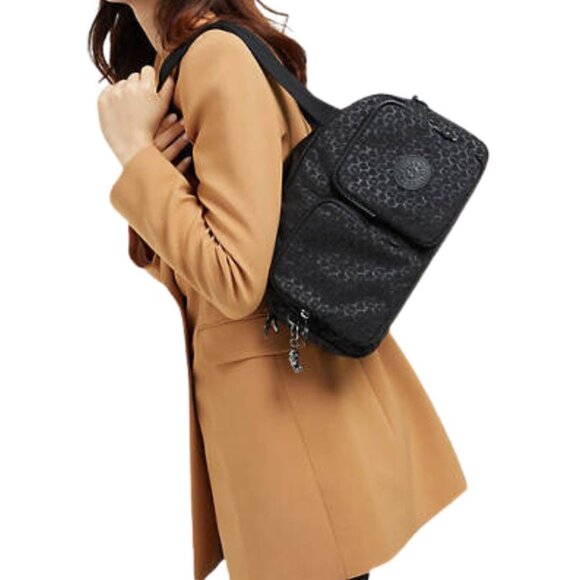 brand new Kipling vintage crossbody Defea Medium Handbag black - Picture 7 of 8